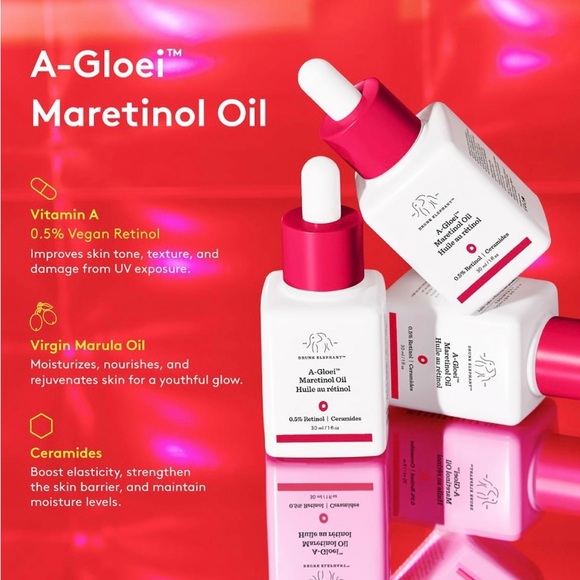 Drunk Elephant A-Gloei Maretinol oil - Picture 3 of 5